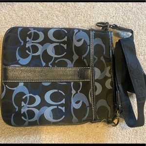 Coach Rowan File Bag In Signature Canvas Crossbody